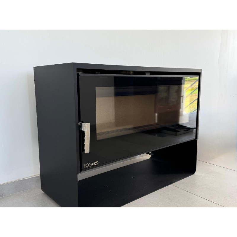 ESTUFA DE LEÑA INSERTABE ALMARA PANORAMICA